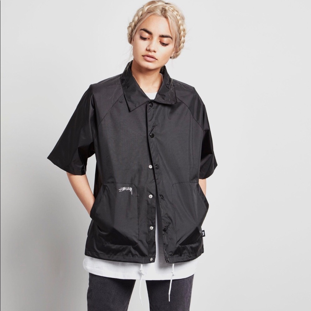 stüssy short sleeve windbreaker ORIGINALLY $70.00